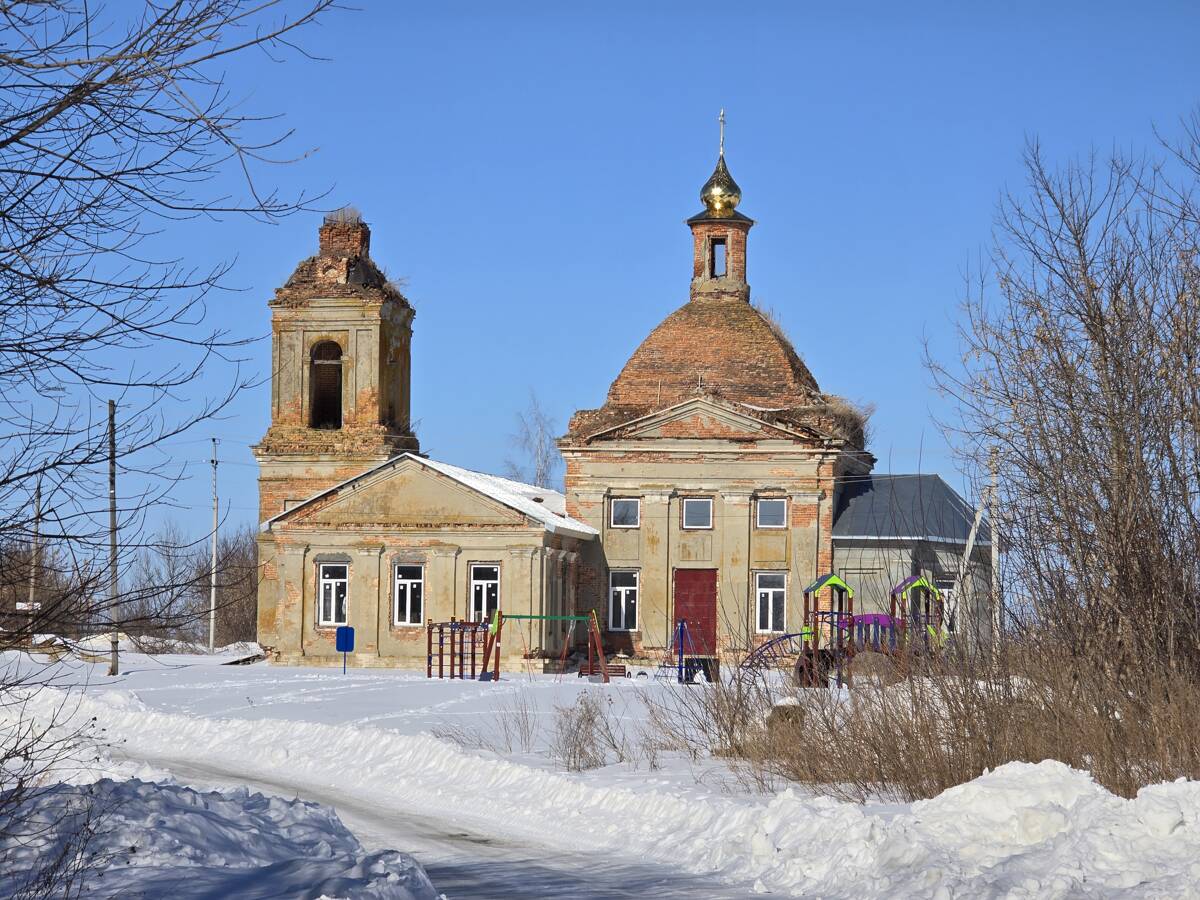 Церковь Михаила Архангела, Волково (Узловский район, Тульская область). фасады