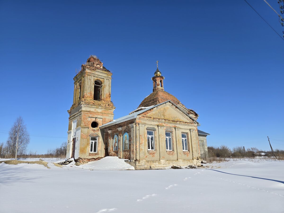 Церковь Михаила Архангела, Волково (Узловский район, Тульская область). фасады
