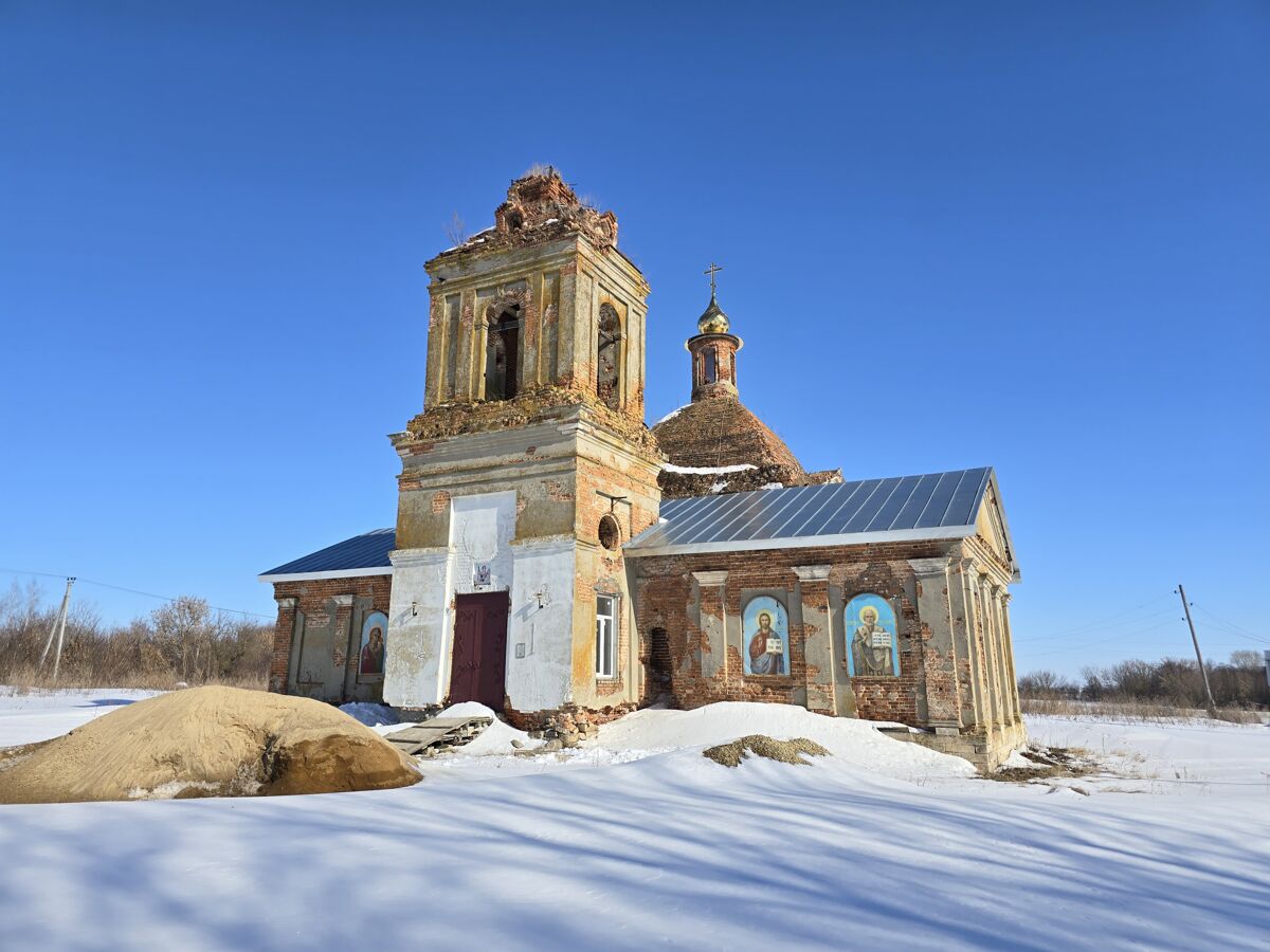 Церковь Михаила Архангела, Волково (Узловский район, Тульская область). фасады