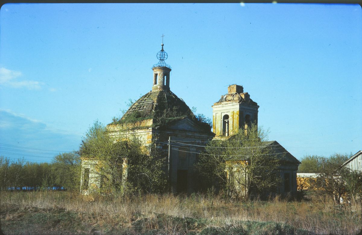 фасады. Церковь Михаила Архангела, Волково (Узловский район, Тульская область)