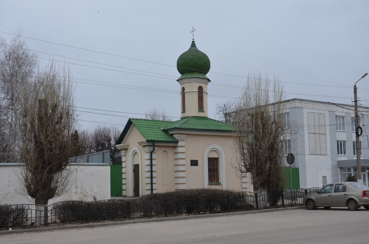 Часовня Вознесения Господня, Ливны (Ливенский район и г. Ливны, Орловская область). общий вид в ландшафте
