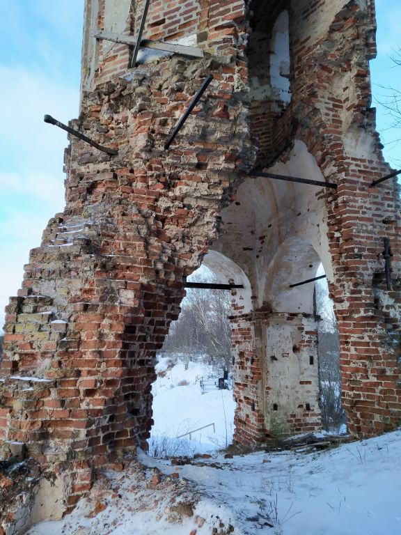 Церковь Рождества Пресвятой Богородицы, Монино (Нелидовский городской округ, Тверская область). интерьер и убранство