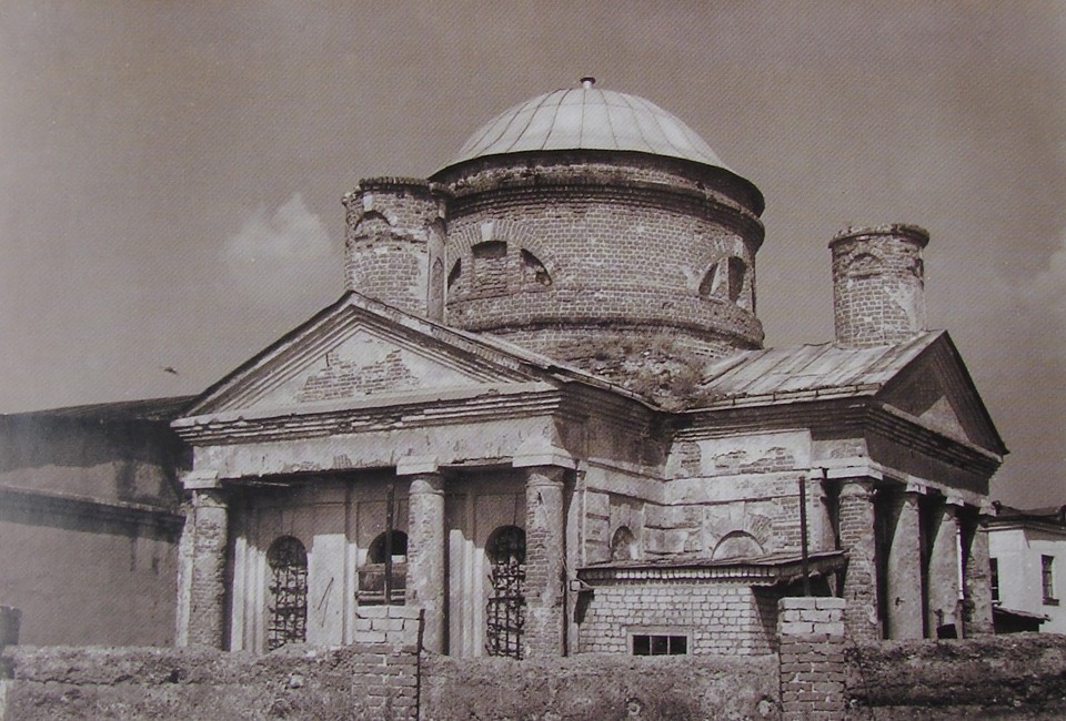 Лебедянь. Церковь Николая Чудотворца. архивная фотография, Николаевский храм, 1960-е г.г.