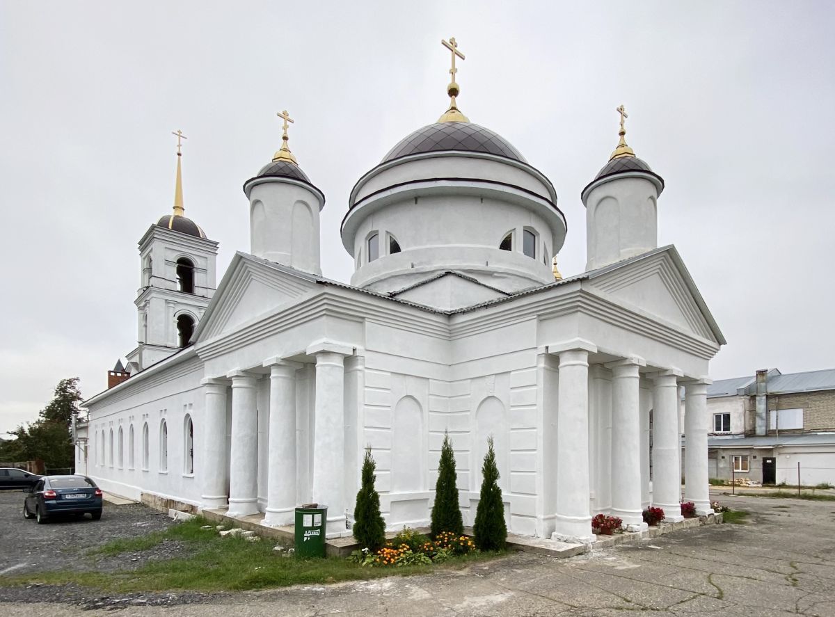 Лебедянь. Церковь Николая Чудотворца. фасады, Вид с юго-востока