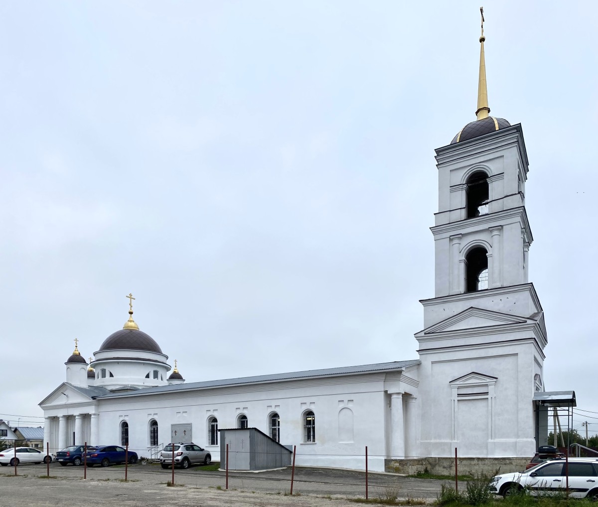 Церковь Николая Чудотворца, Лебедянь (Лебедянский район, Липецкая область). фасады, Вид с северо-запада