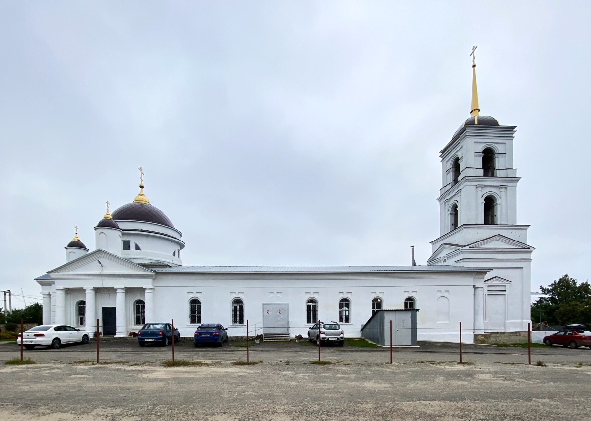 Лебедянь. Церковь Николая Чудотворца. фасады, Северный фасад