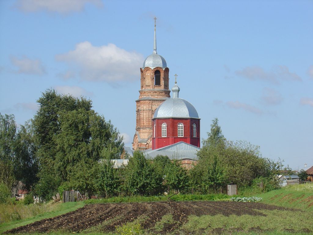 Романово. Церковь Михаила Архангела. фасады