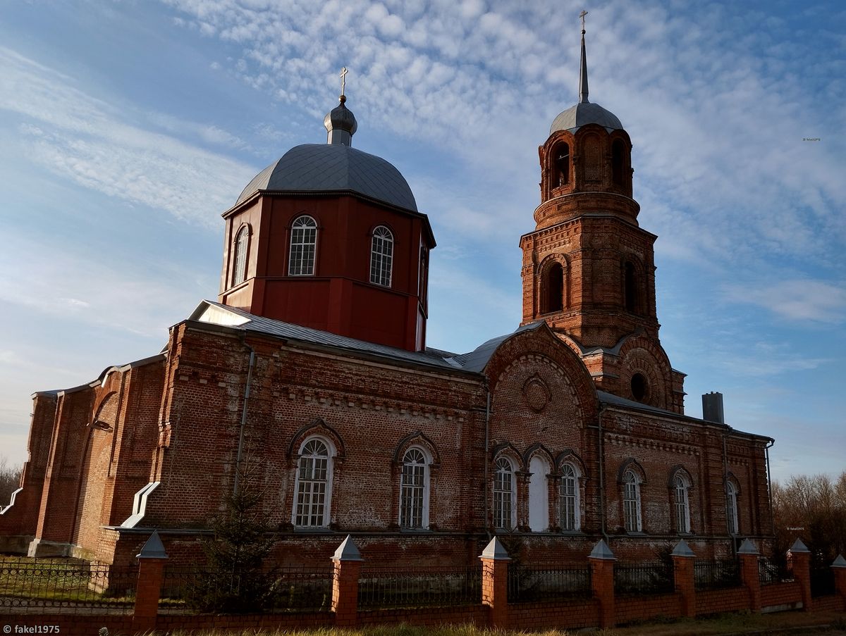 фасады. Церковь Михаила Архангела, Романово (Лебедянский район, Липецкая область)