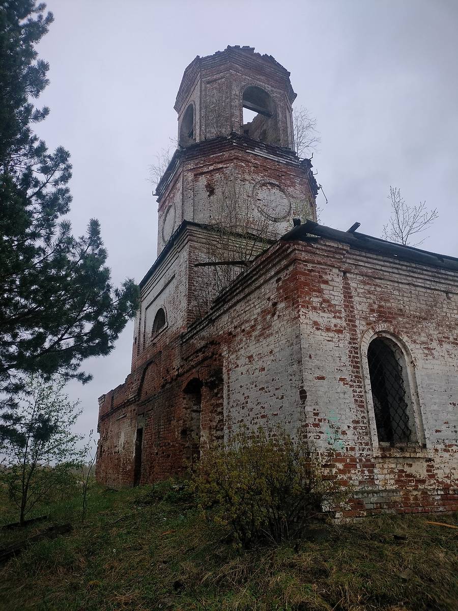 архитектурные детали. Церковь Покрова Пресвятой Богородицы на Красной горе, Великий Устюг (Великоустюгский район, Вологодская область)