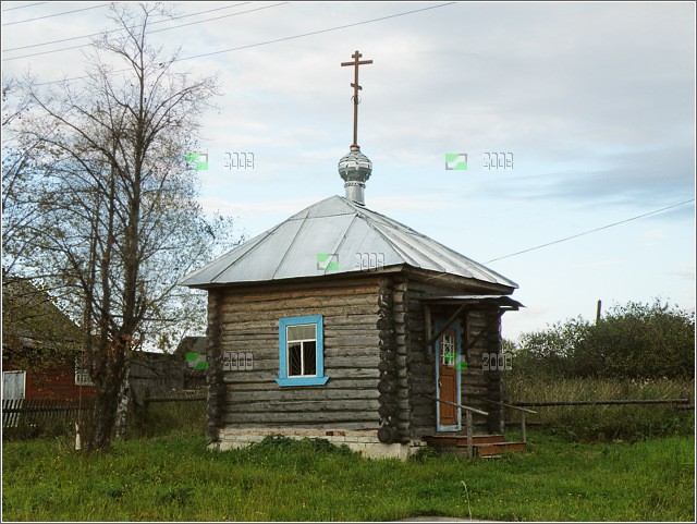Неизвестная часовня, Ваулово (Кольчугинский район, Владимирская область). фасады, Вид с севера, с главной улицы  