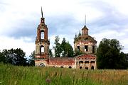 Церковь Казанской иконы Божией Матери, Общий вид храма с южной стороны.<br>, Филиппово, Большесельский район, Ярославская область