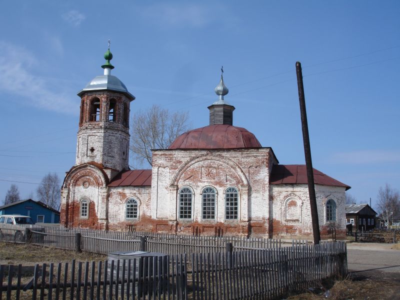 Церковь Троицы Живоначальной, Слудка (Сыктывдинский район, Республика Коми). фасады