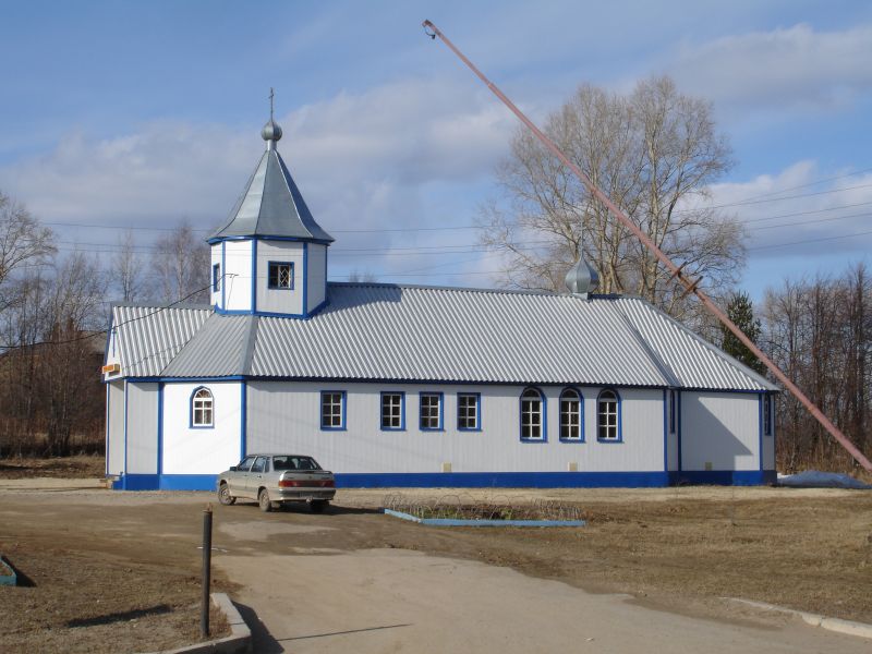 Сыктывкар. Церковь Покрова Пресвятой Богородицы. общий вид в ландшафте