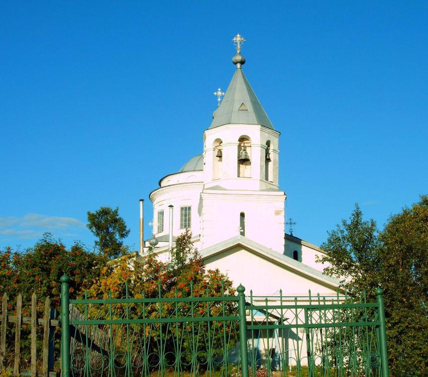 Ыб. Церковь Вознесения Господня. фасады