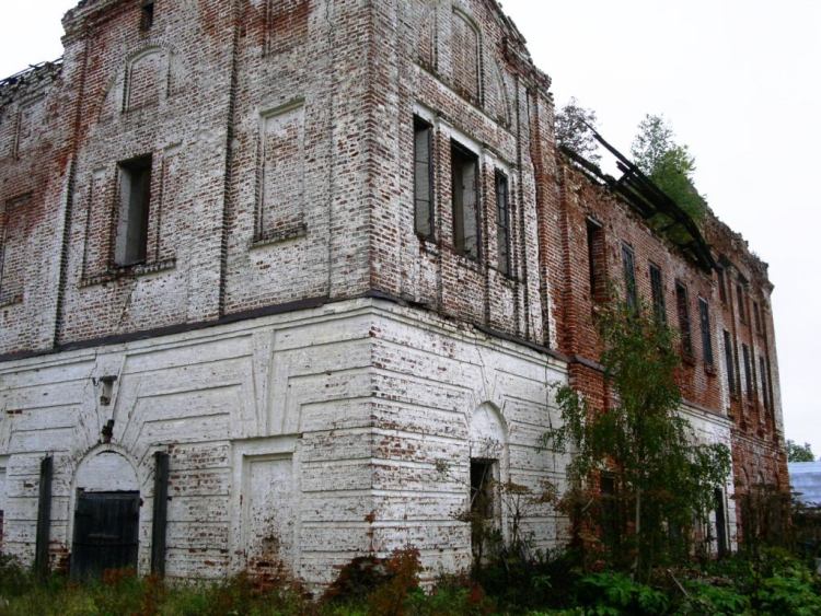 Церковь Михаила Архангела, Гам (Усть-Вымский район, Республика Коми). фасады, вид с юго-запада