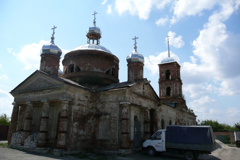 Лебедянь. Церковь Николая Чудотворца. документальные фотографии