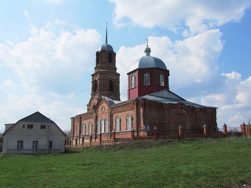 Романово. Церковь Михаила Архангела. фасады, вид с юго-востока