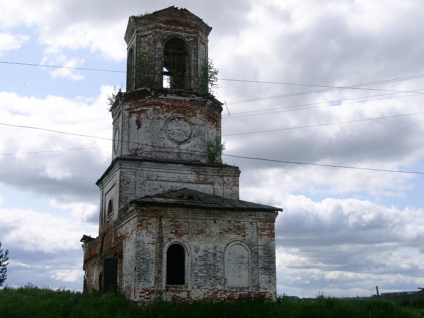 Церковь Покрова Пресвятой Богородицы на Красной горе, Великий Устюг (Великоустюгский район, Вологодская область). фасады, вид с севера