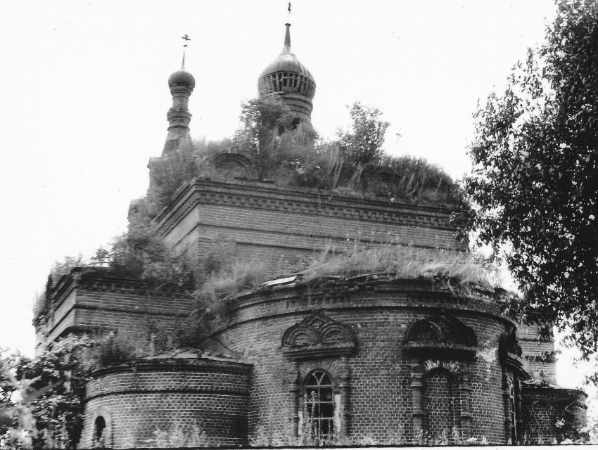 Церковь Троицы Живоначальной (новая), Варваренки (Бабынинский район, Калужская область). фасады