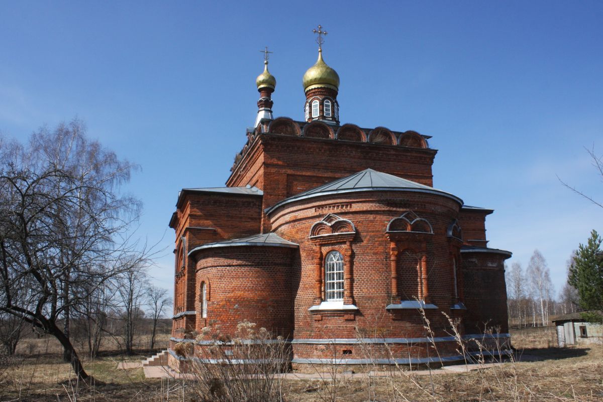 Церковь Троицы Живоначальной (новая), Варваренки (Бабынинский район, Калужская область). фасады