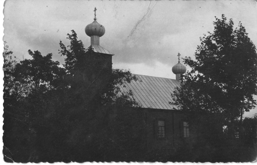 Володино. Неизвестная старообрядческая моленная. архивная фотография, Фото.молельной сделано в детские годы 1961 - 64 гг.
