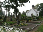 Церковь Антония, Иоанна и Евстафия, Общий вид со стороны кладбища<br>, Таураге, Таурагский уезд, Литва