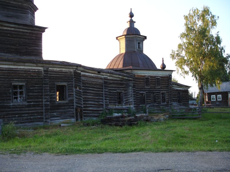 Вёздино. Церковь Николая Чудотворца. фасады