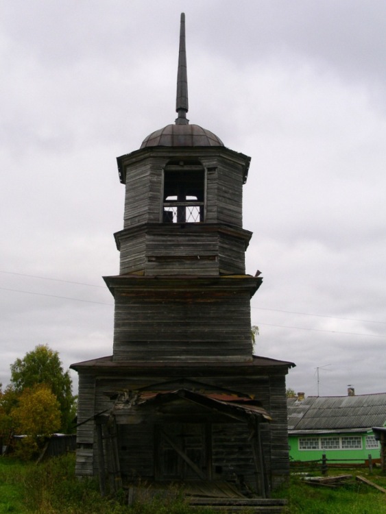 Вёздино. Церковь Николая Чудотворца. фасады, вид с запада