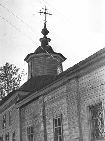 Церковь Николая Чудотворца, Вёздино (Усть-Вымский район, Республика Коми). архивная фотография, Из паспорта ОКН