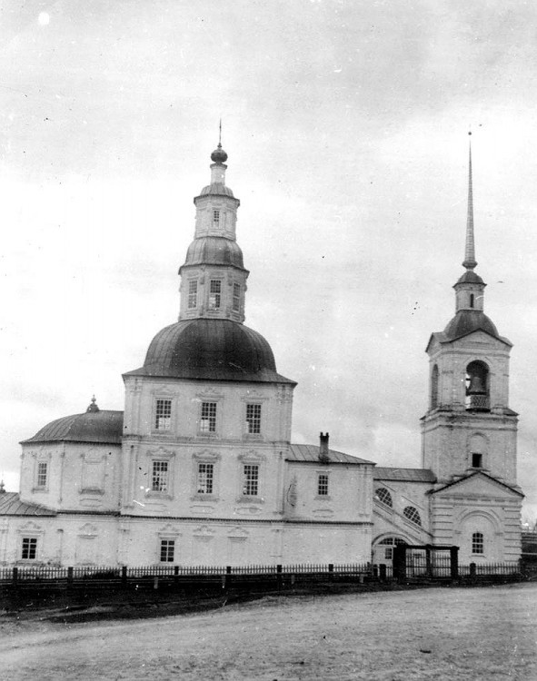 Сольвычегодск. Церковь Владимирской иконы Божией Матери. архивная фотография, фото 1930 год с сайта http://kotlaslib.aonb.ru/rai-pam-lost-solvych-vladimir.html