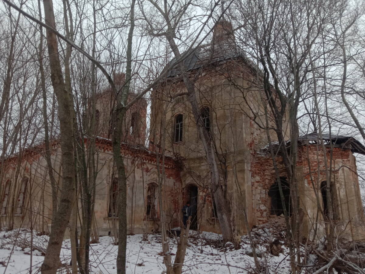 Церковь Николая Чудотворца, Ровки 1-е (Щёкинский район, Тульская область). фасады