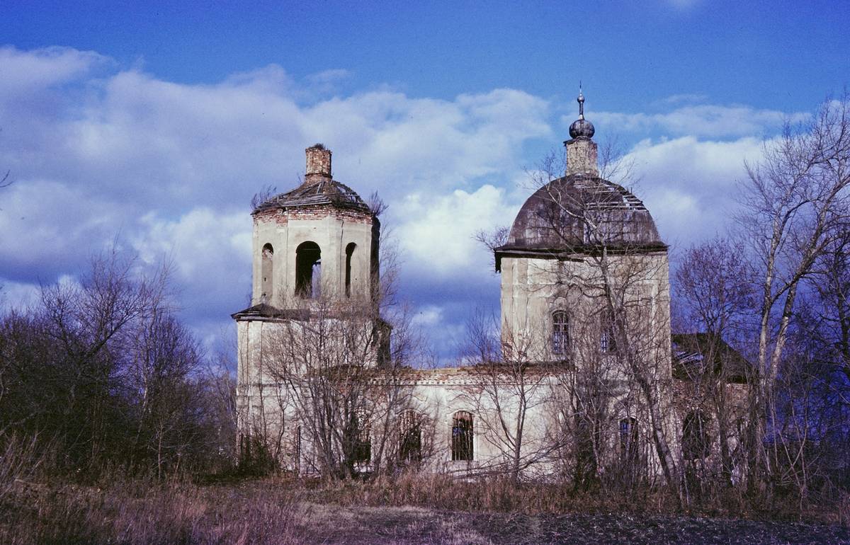 фасады. Церковь Николая Чудотворца, Ровки 1-е (Щёкинский район, Тульская область)
