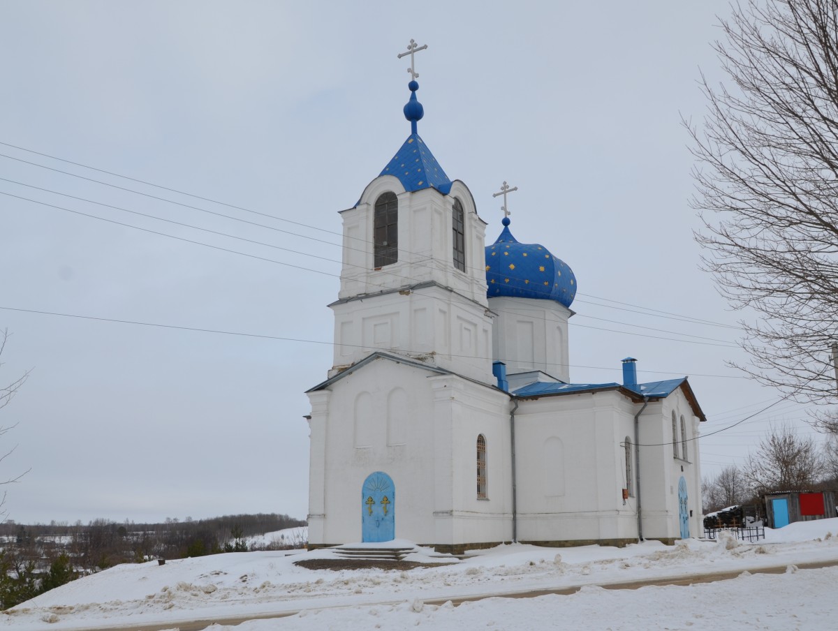 Церковь Смоленской иконы Божией Матери, Бредихино 1-е (Чернский район, Тульская область). фасады