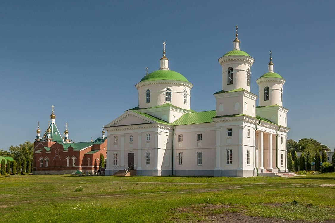 Троекурово. Троекуровский Дмитриевский Иларионовский женский монастырь. фасады