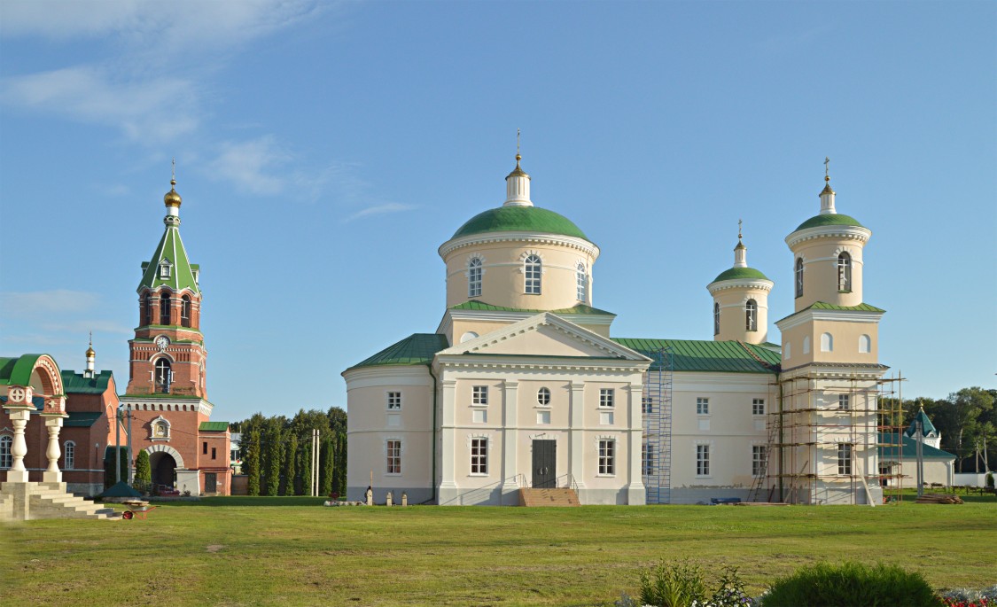 Троекурово. Троекуровский Дмитриевский Иларионовский женский монастырь. фасады