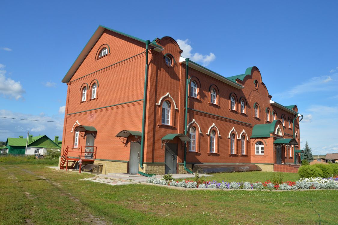 Троекуровский Дмитриевский Иларионовский женский монастырь, Троекурово (Лебедянский район, Липецкая область). архитектурные детали, Монастырский корпус