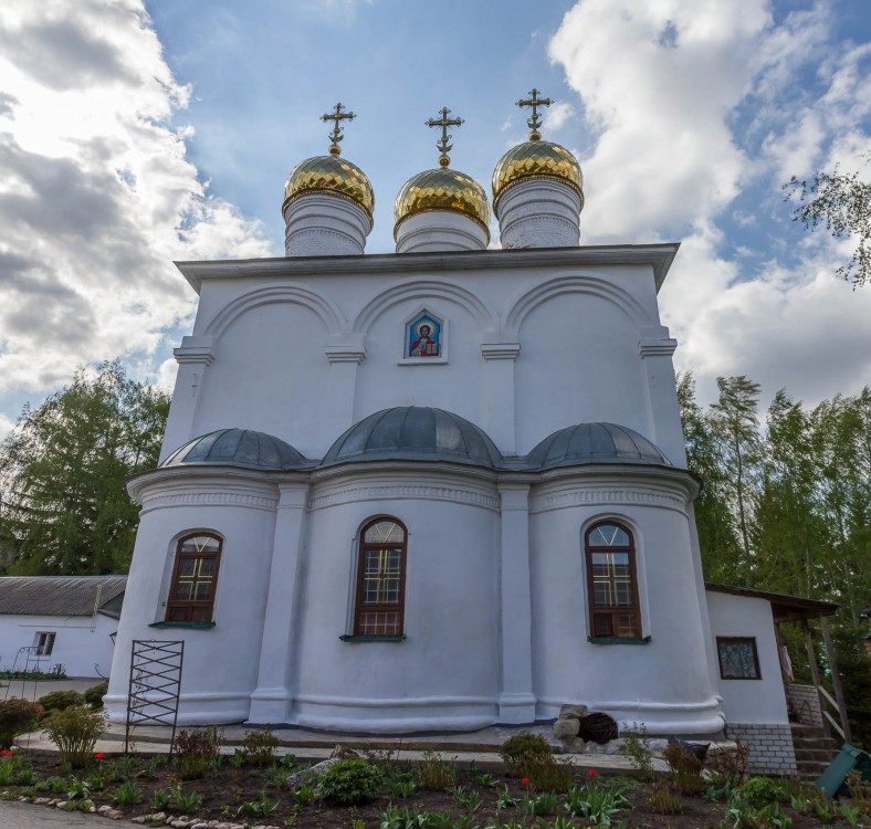 Лебедянь. Троицкий монастырь. Собор Троицы Живоначальной. фасады, Вид с востока