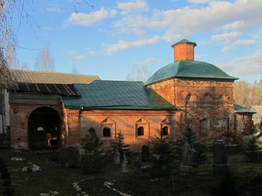 Лебедянь. Троицкий монастырь. Церковь Успения Пресвятой Богородицы. фасады, южный фасад