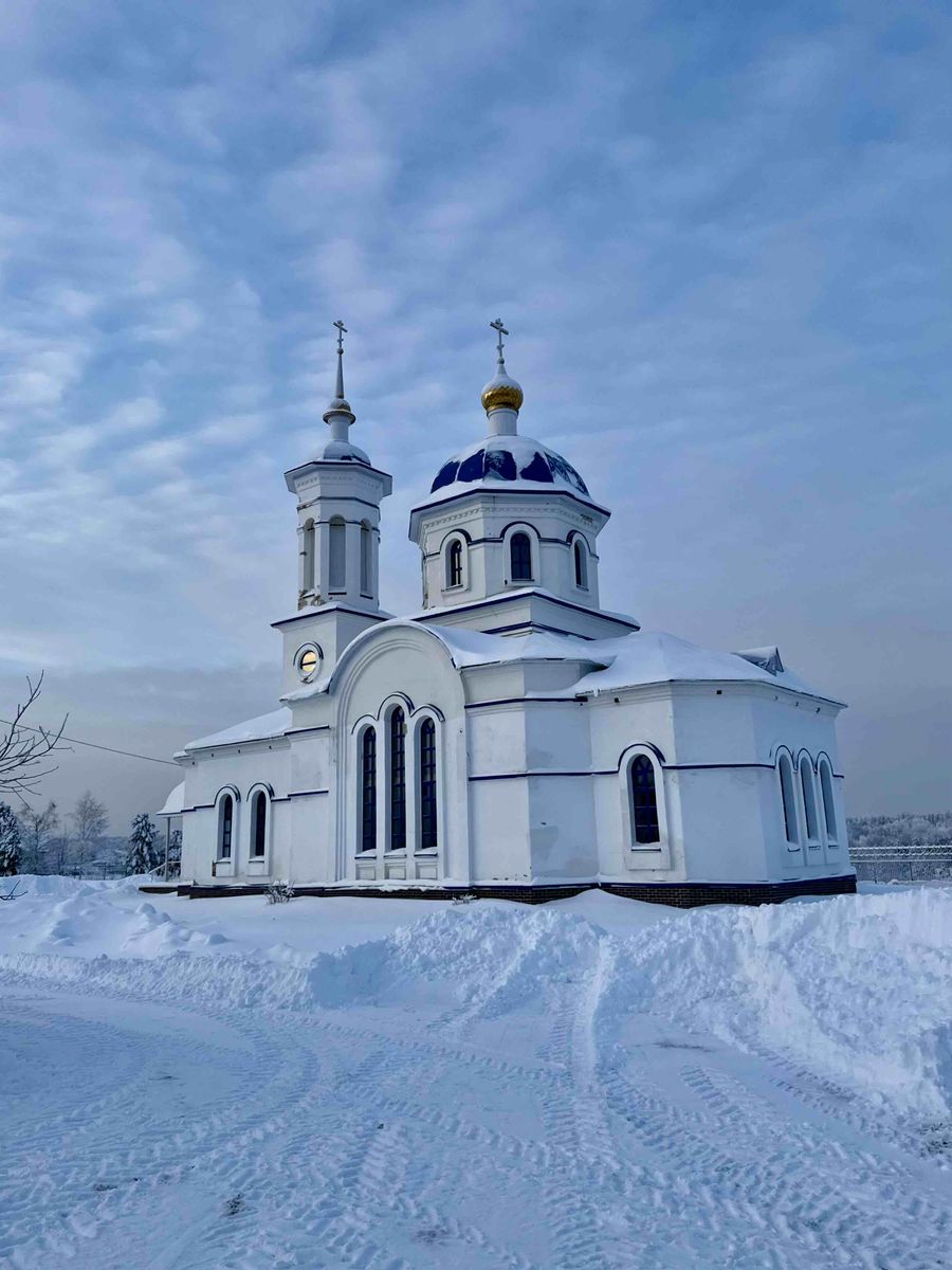 фасады. Ыбский Серафимовский женский монастырь. Церковь Серафима Саровского, Ыб (Сыктывдинский район, Республика Коми)