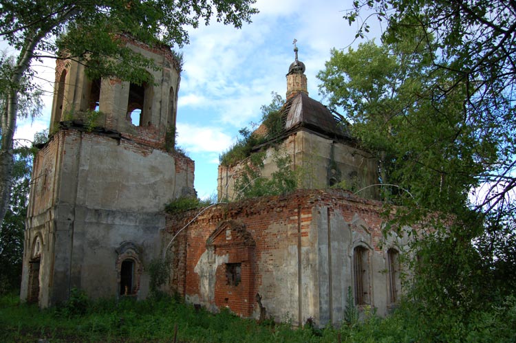 Ровки 1-е. Церковь Николая Чудотворца. фасады