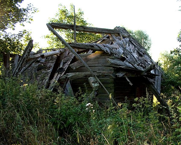 Неизвестная часовня, Оберетка (Солецкий район, Новгородская область). фасады