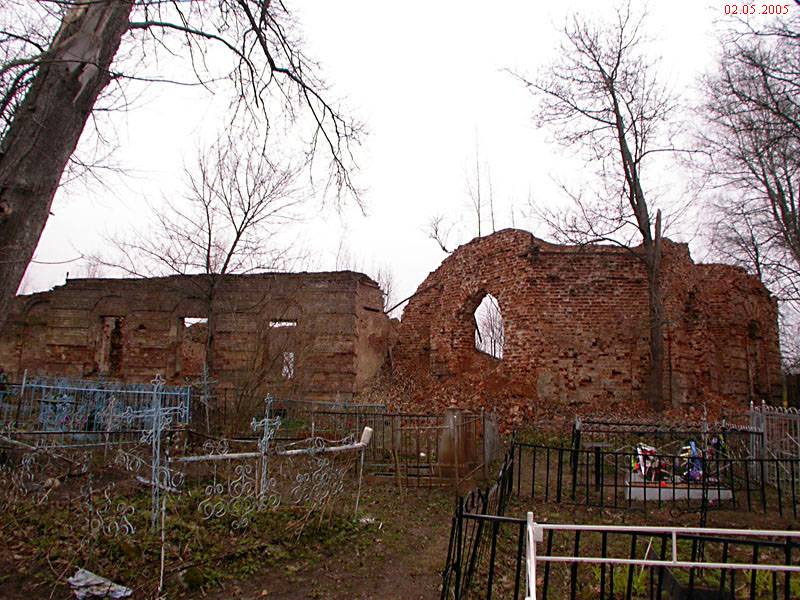 Церковь  Николая Чудотворца, Наговье (Торопецкий район, Тверская область). фасады
