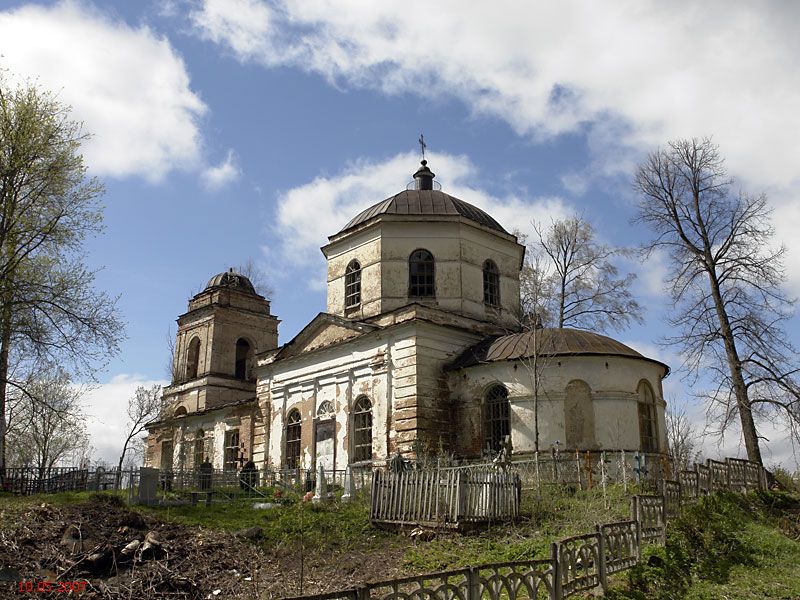 Церковь Рождества Христова, Трестино (Фировский район, Тверская область). фасады