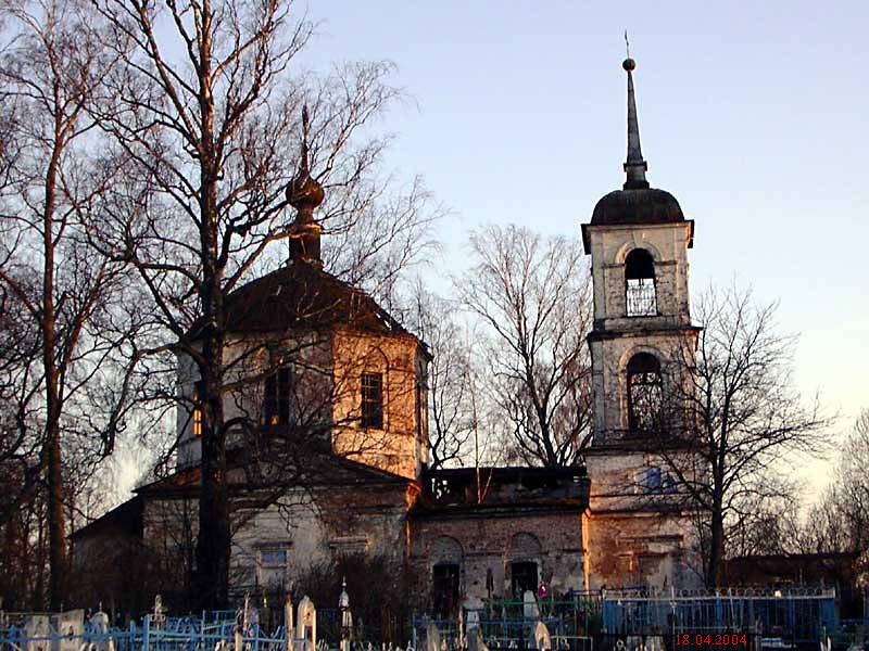 Церковь Михаила Архангела, Лощемля (Максатихинский район, Тверская область). фасады