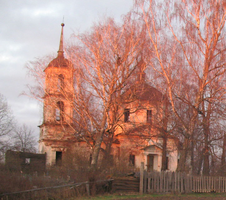 Лощемля. Церковь Михаила Архангела. фасады