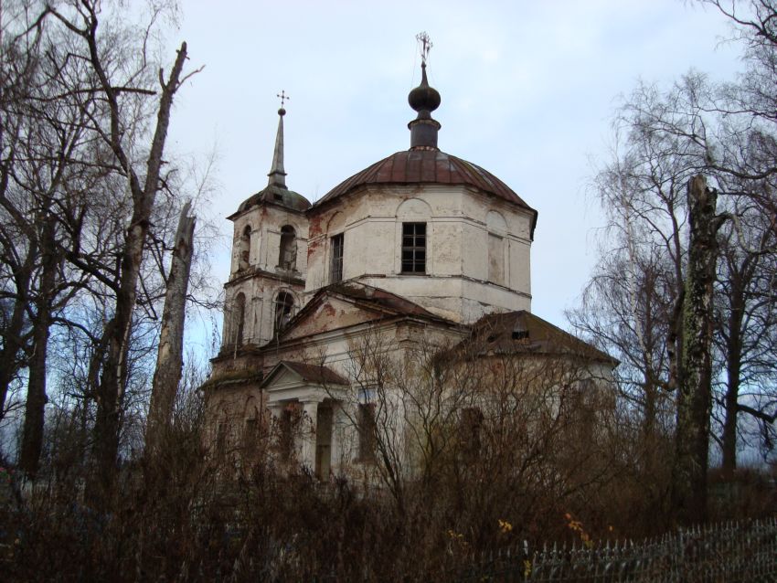 Церковь Михаила Архангела, Лощемля (Максатихинский район, Тверская область). фасады