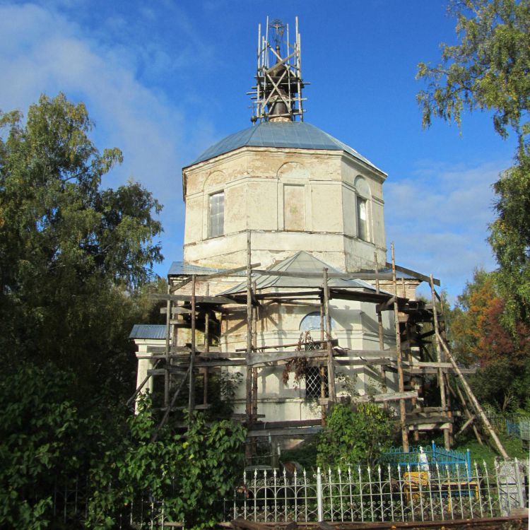 Лощемля. Церковь Михаила Архангела. фасады, вид с востока