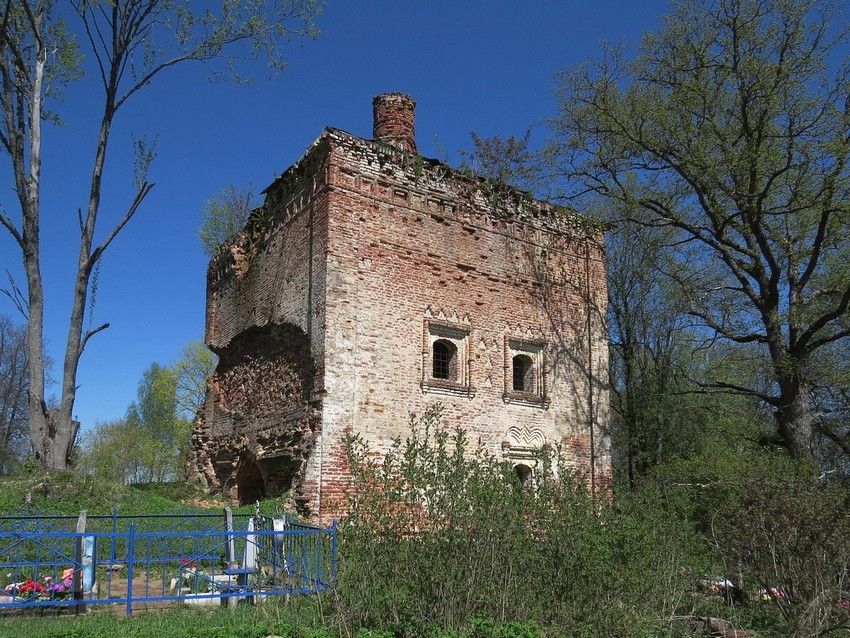 Церковь Покрова Пресвятой Богородицы, Чистое (Торопецкий район, Тверская область). фасады