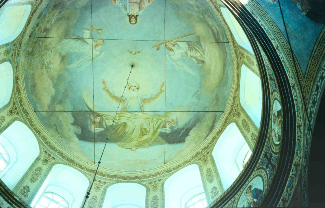 Венецианово. Церковь Спаса Преображения. интерьер и убранство, 1994