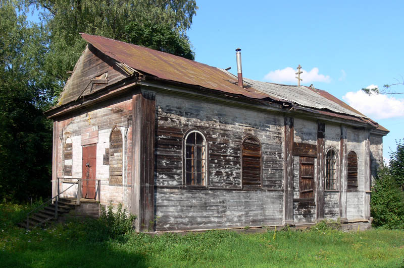 Церковь Успения Пресвятой Богородицы, Молдино (Удомельский городской округ, Тверская область). фасады, вид с юго-запада